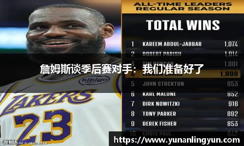詹姆斯谈季后赛对手：我们准备好了